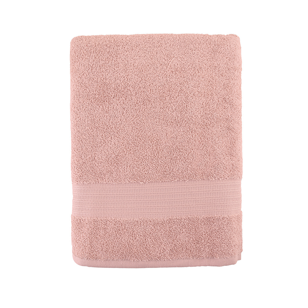 Karaca Home Back To Basic Pudra Banyo Havlusu 85x150cm görseli 1