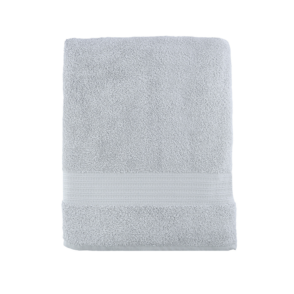 Karaca Home Back To Basic Açık Banyo Havlusu 85x150 cm Mavi  görseli 1