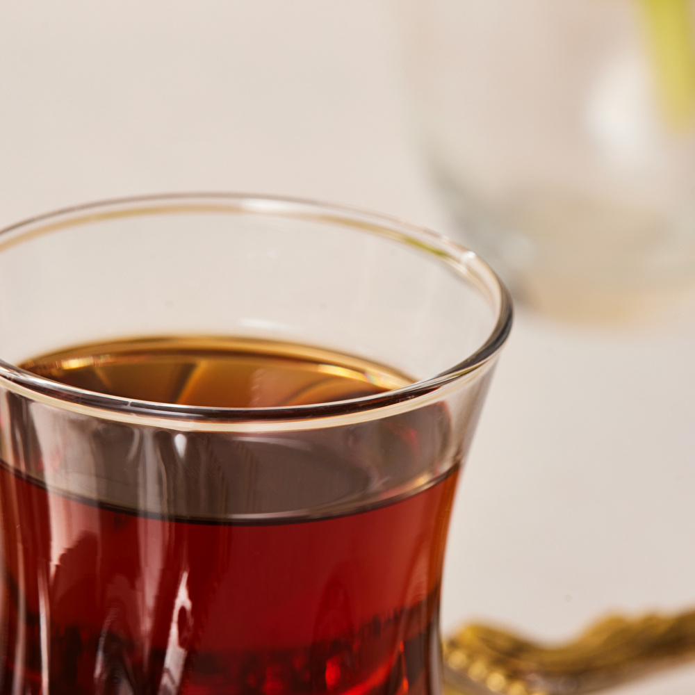 Karaca Heybeli 6'lı Çay Bardak Seti 170 ml görseli 2