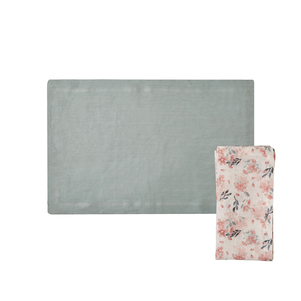 Karaca Home Lovely Pink 6 Kişilik Sofra Tekstil Paketi görseli 2