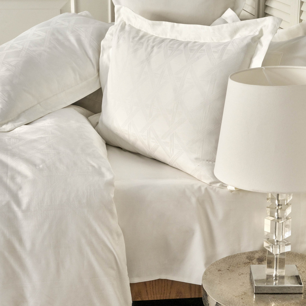 Karaca Home White Colletion Santino %100 Pamuk Çift Kişilik Nevresim Takımı görseli 2