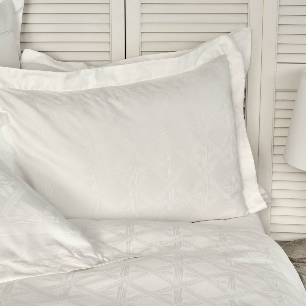 Karaca Home White Colletion Santino %100 Pamuk Çift Kişilik Nevresim Takımı görseli 3