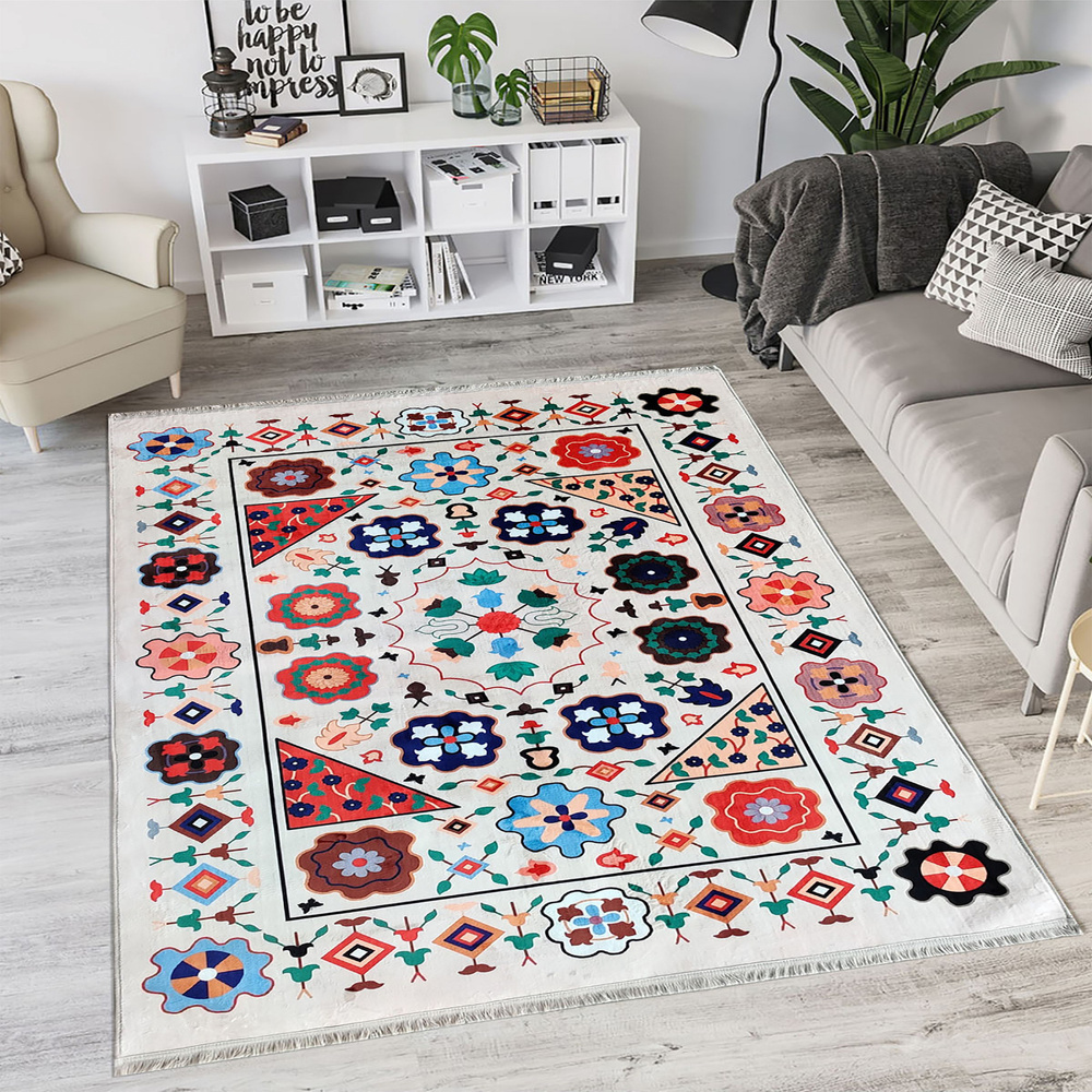 Karaca Home Ethnic Mija Halı 120x180cm görseli 1