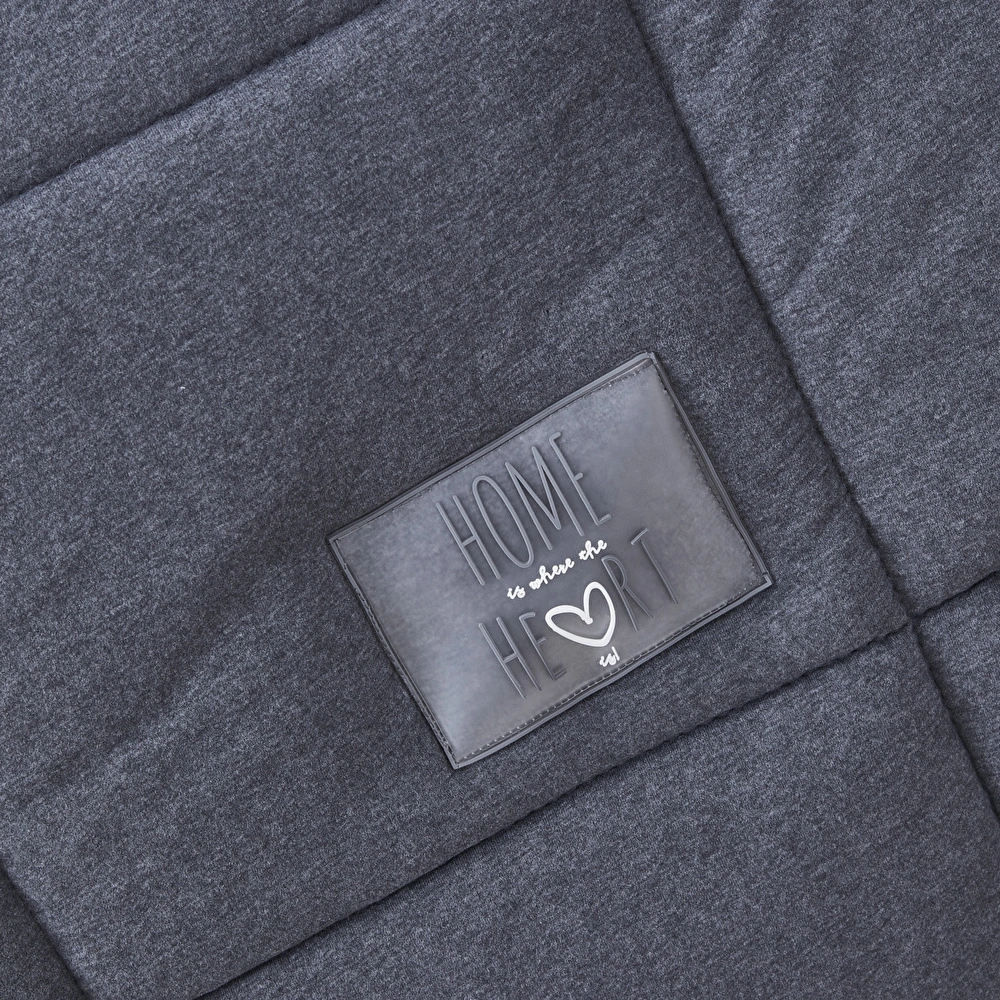 Karaca Home Softy Gri Tek Kişilik Cotton Comfort Uyku Seti görseli 5