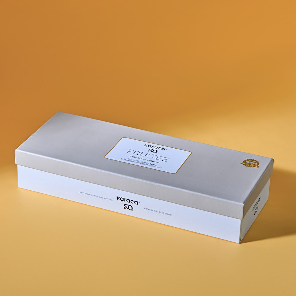 Karaca Fruitee 6 Kişilik Kahve Fincan Takımı 90 ml thumbnail 10