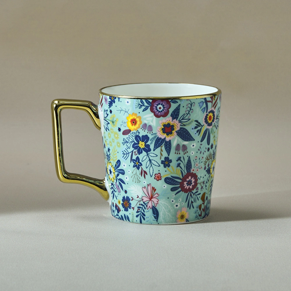 Karaca Flower I Harfli Kupa 350 ml görseli 3