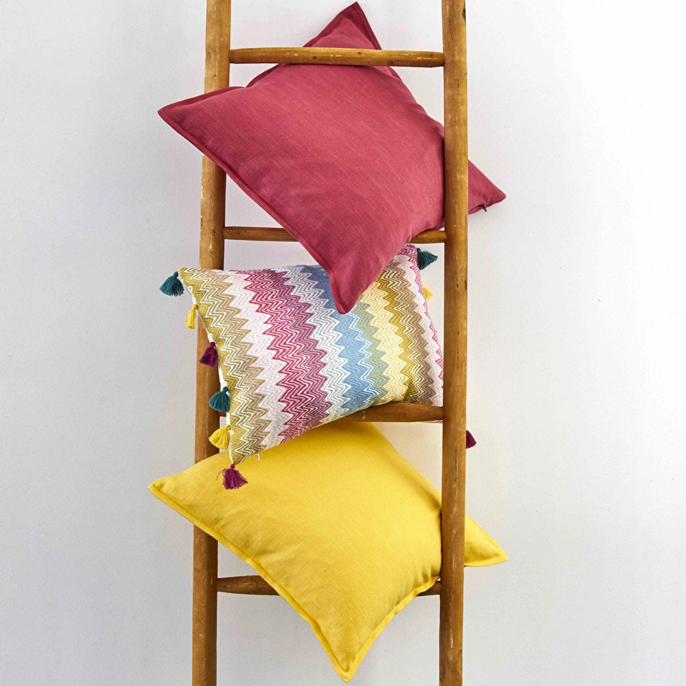 Karaca Home Mood Zigzag Multi İç Dolgulu Kırlent 30x50 cm görseli 2
