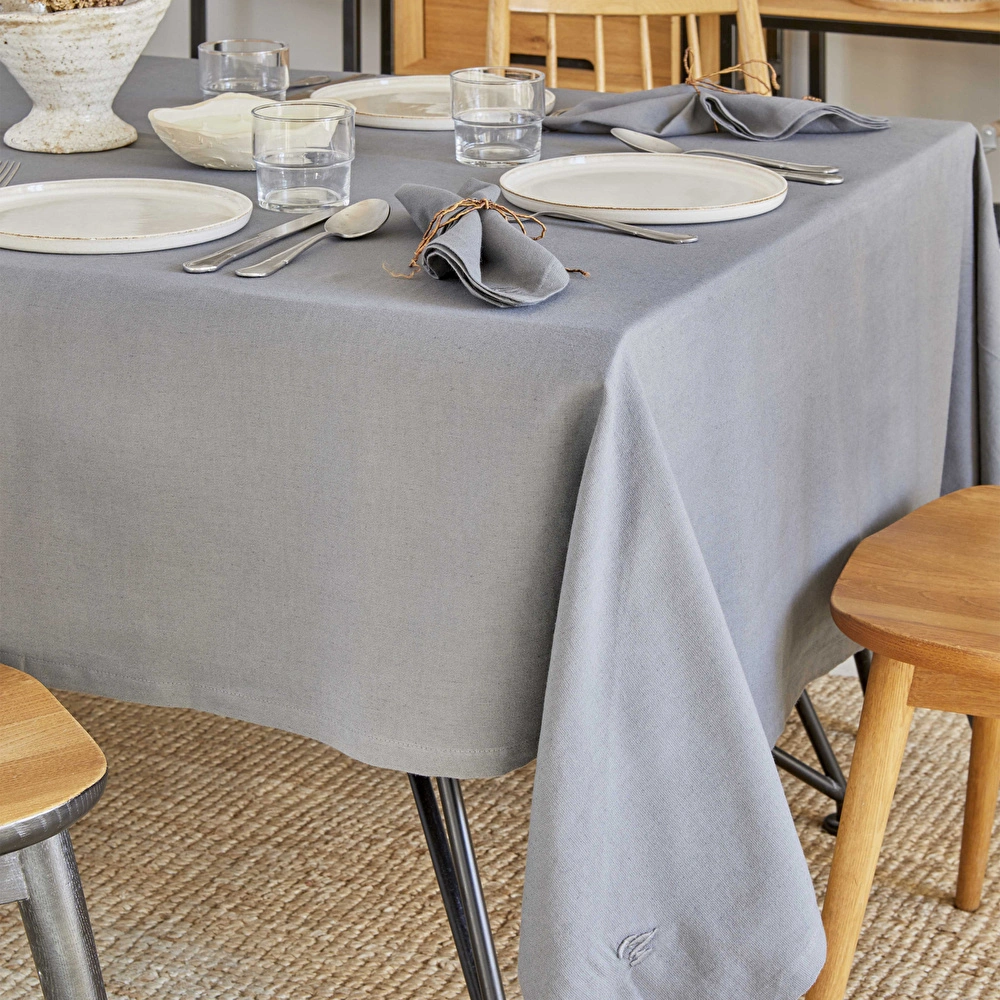 Karaca Home 4 Element Antrasit Masa Örtüsü 160x240 cm görseli 1