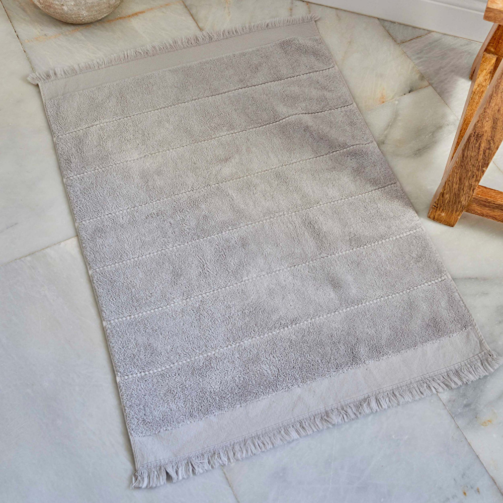 Karaca Home 4 Element Taş %100 Pamuk Banyo Paspası 50x70 cm görseli 1