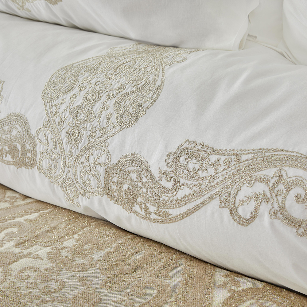 Karaca Home Glamour Simli Gold Çeyiz Seti görseli 5
