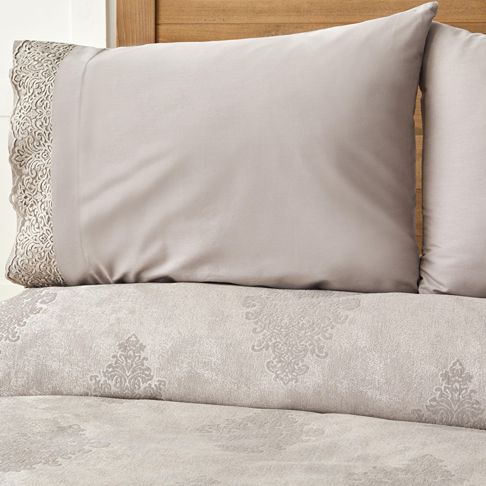 Karaca Home Laurel Vizon Dantelli Pamuk Private Pike Set görseli 2