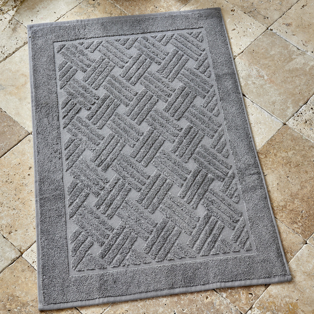 Karaca Home Elea Ayak Havlusu 50x70 cm Antrasit  görseli 1