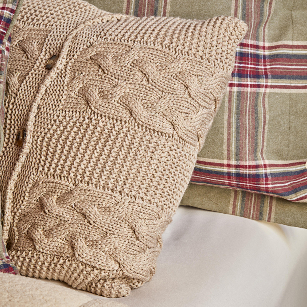 Karaca Home Woodland Yeşil Çift Kişilik Cozy Comfort Set görseli 6