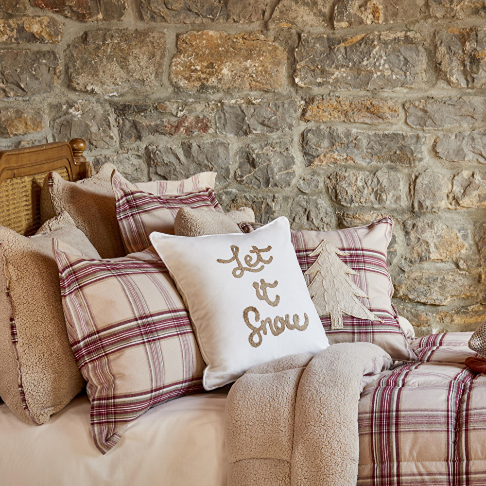 Karaca Home Woodland Bej Çift Kişilik Cozy Comfort Set görseli 3