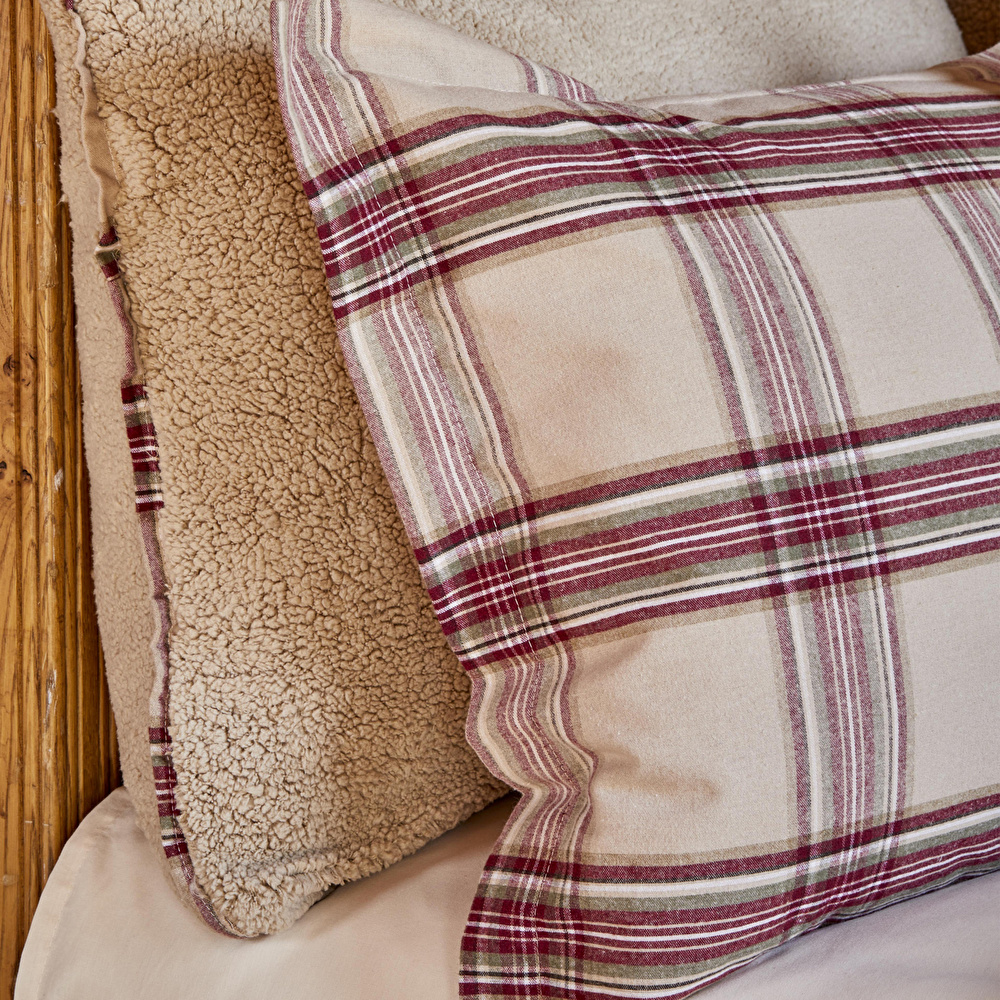 Karaca Home Woodland Bej Çift Kişilik Cozy Comfort Set görseli 6