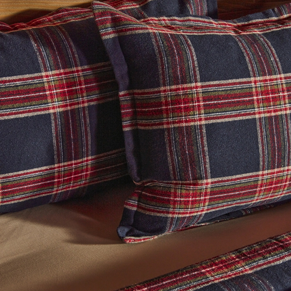 Karaca Home Woodland Lacivert Çift Kişilik Cozy Comfort Uyku Seti görseli 12