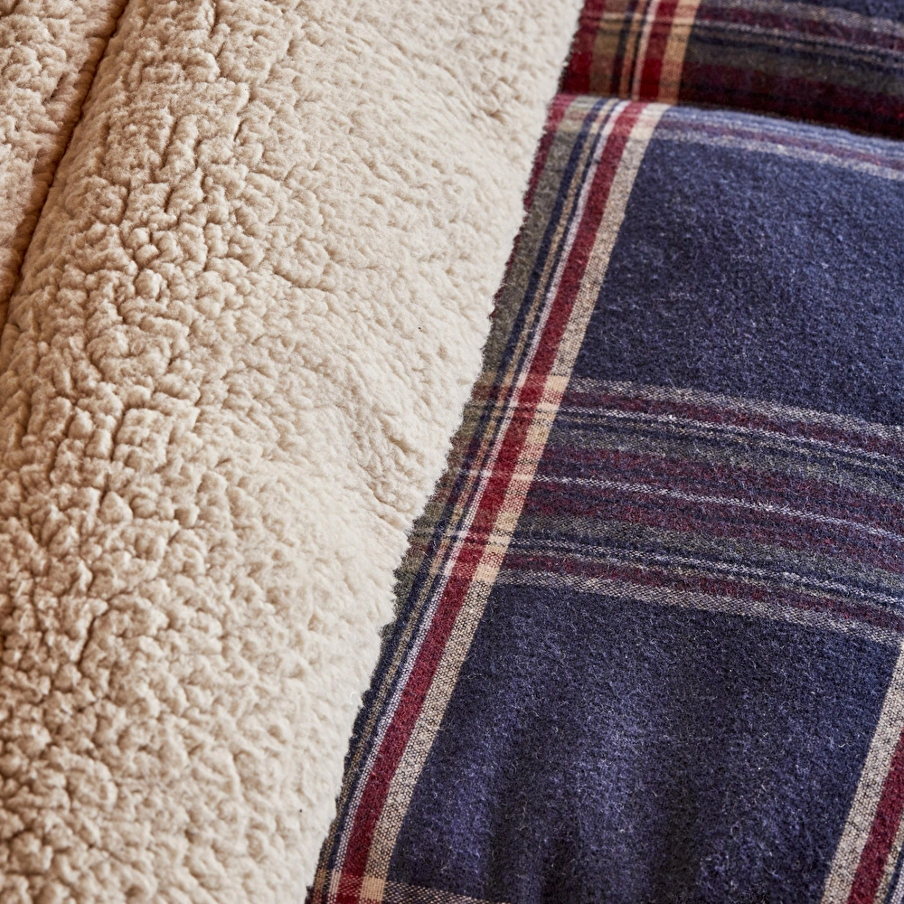 Karaca Home Woodland Lacivert Çift Kişilik Cozy Comfort Uyku Seti görseli 16