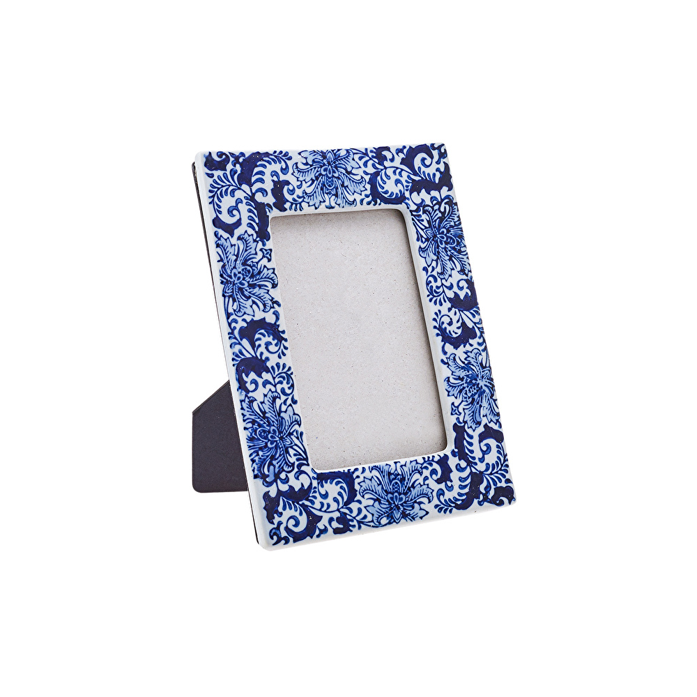 Karaca Home Blue White Lora Çerçeve 10x15 cm görseli 4