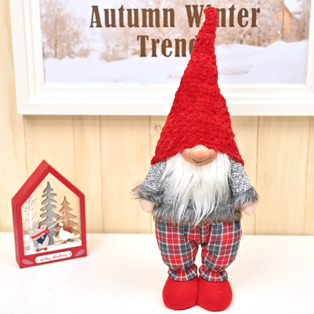 Karaca Home Santa Dekoratif Kırmızı Obje 18x11x60 cm görseli 1