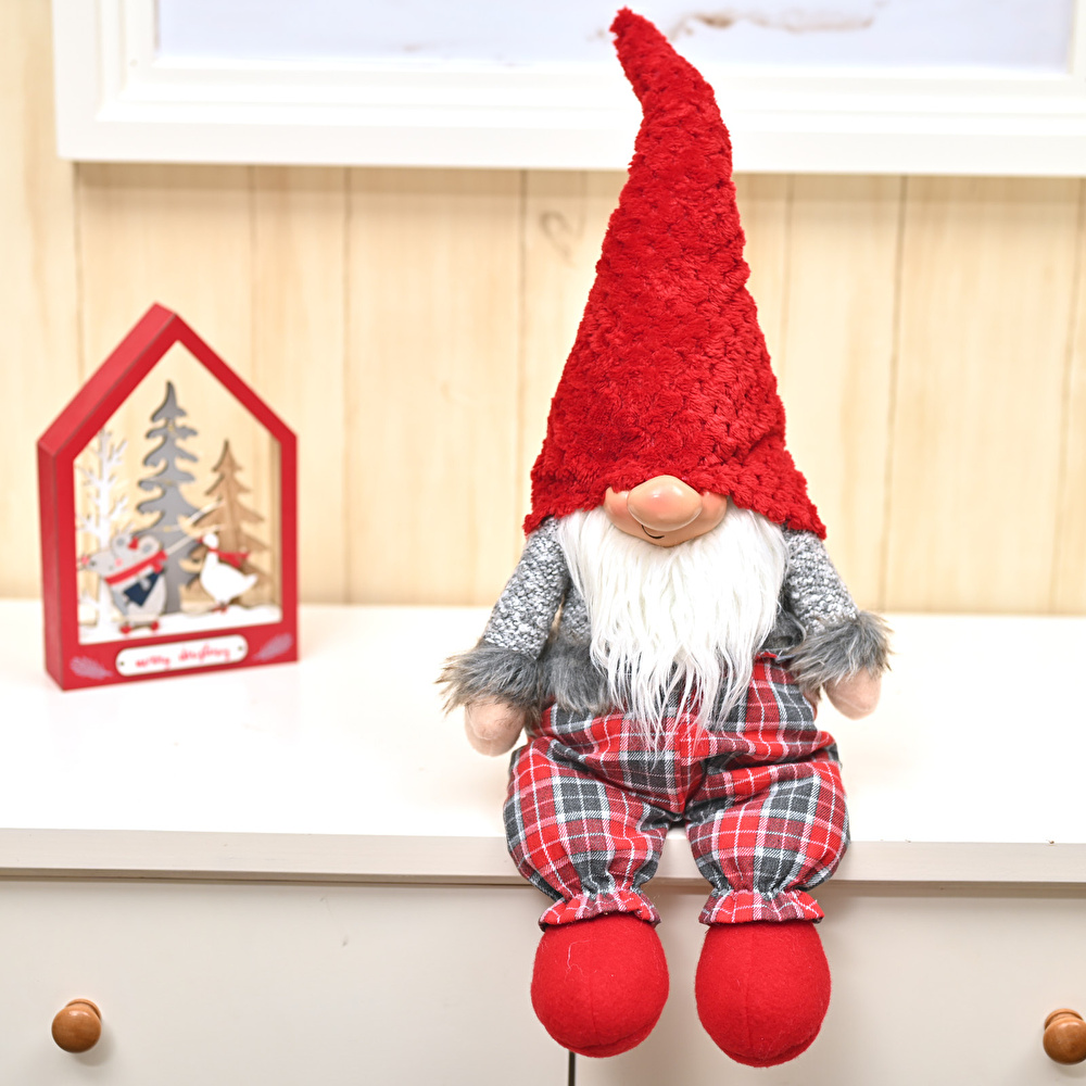 Karaca Home Santa Dekoratif Obje Kırmızı 16x11x62 cm görseli 3