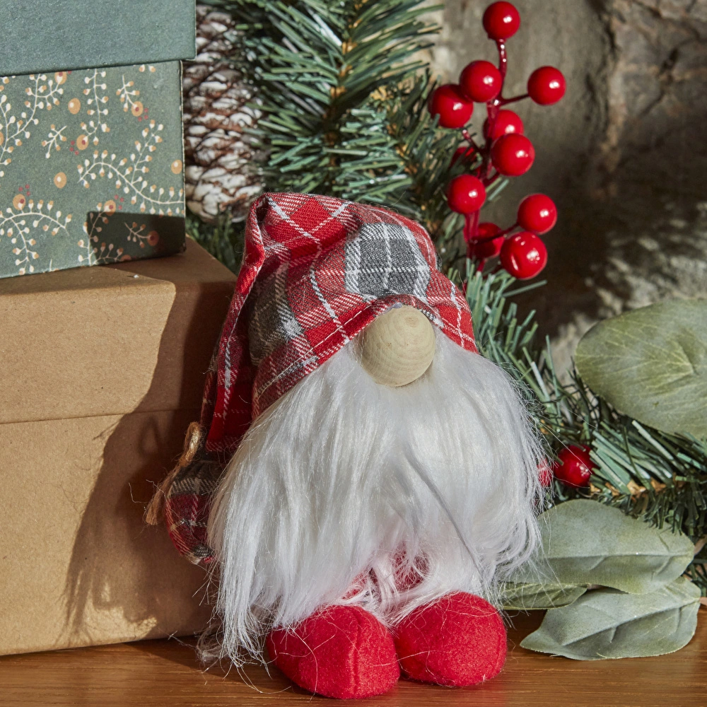 Karaca Home Mini Santa Kırmızı 10x6x16 cm görseli 4