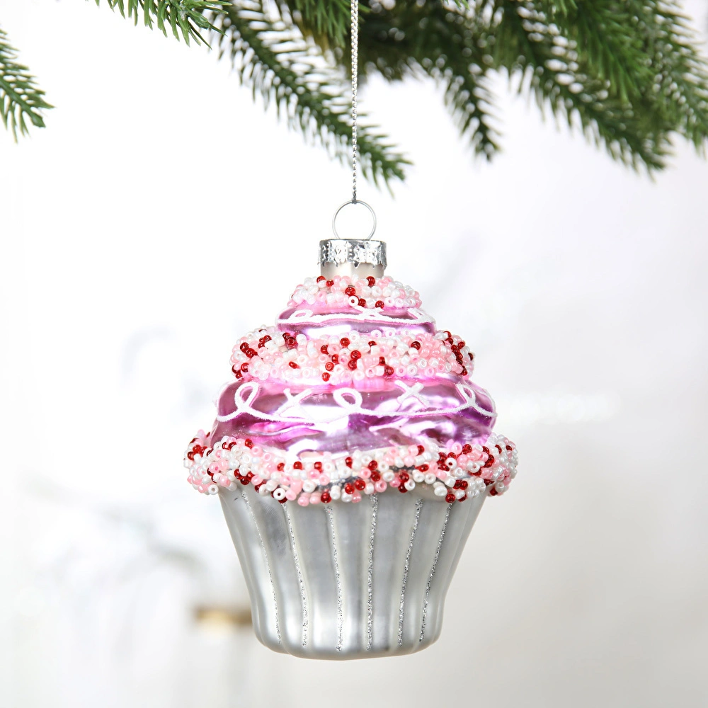 Karaca Home Cupcake Yılbaşı Ağaç Süsü görseli 1