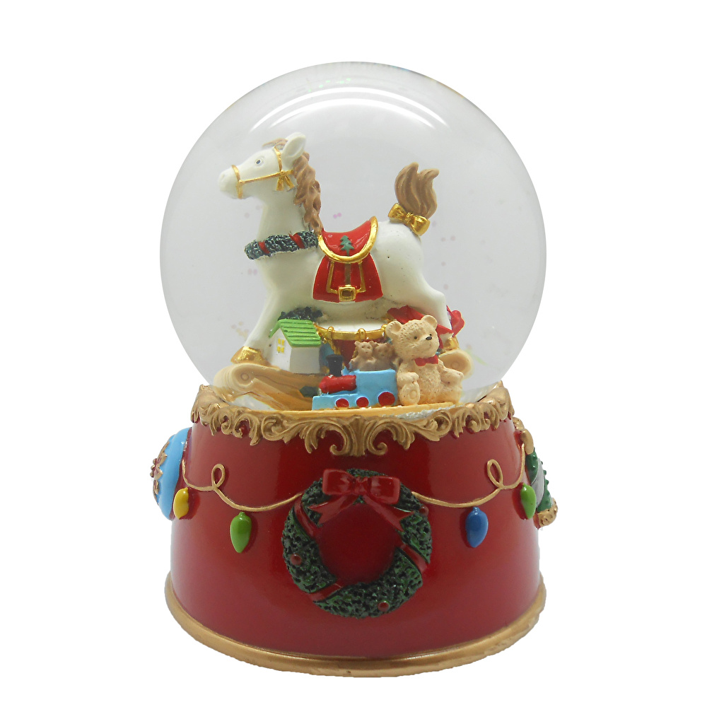 Karaca Home Horse Toy Müzikli Kar Küresi görseli 3