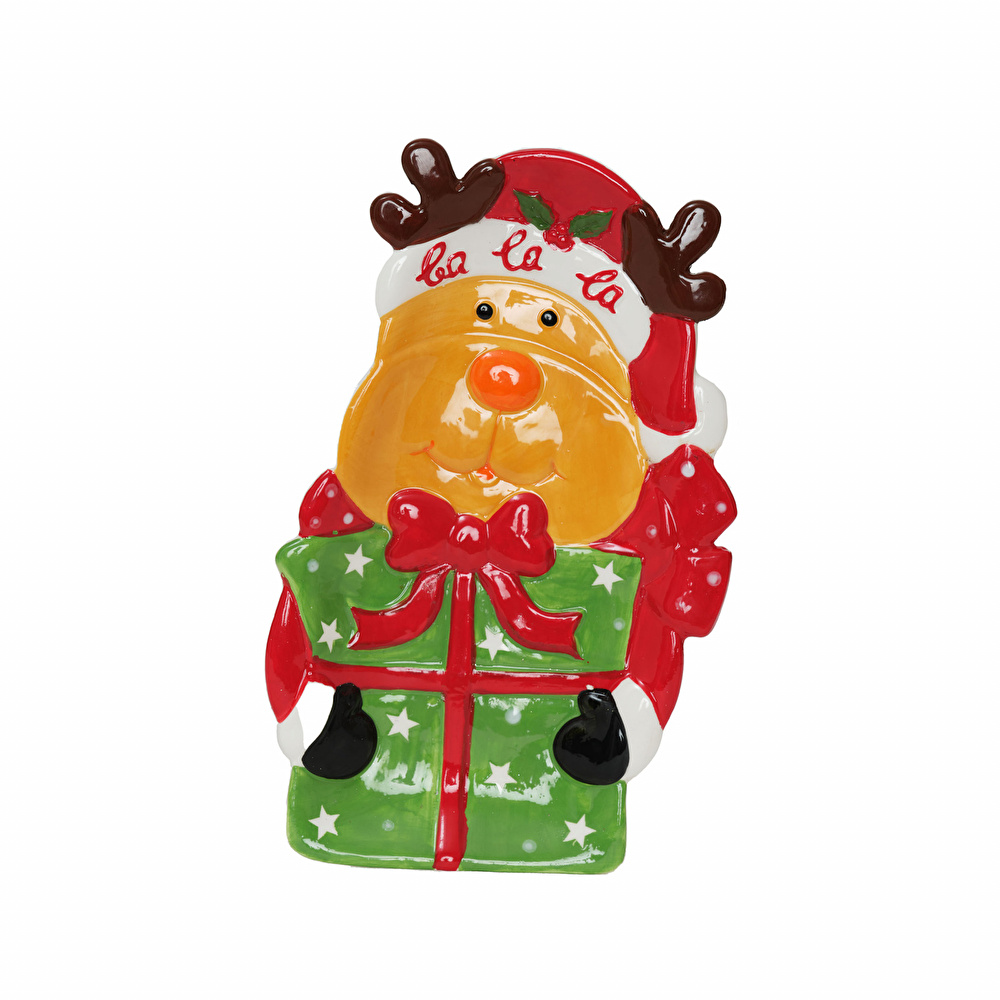 Karaca Home Deer Dekoratif Tabak 28cm görseli 1
