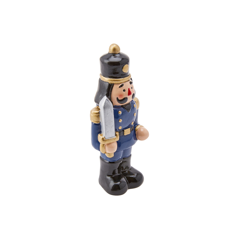 Karaca Home New Year Yılbaşı Nutcraker Biblo Mavi 12cm görseli 3
