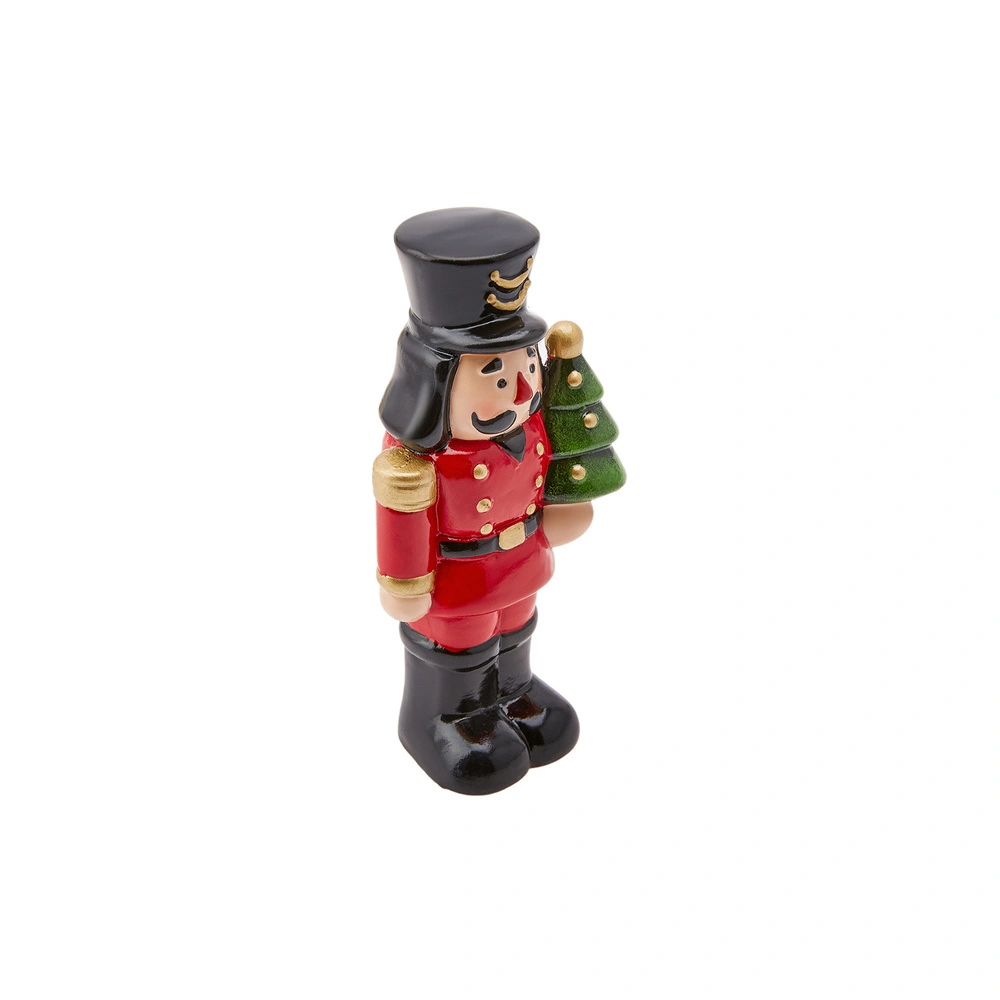 Karaca Home New Year Yılbaşı Nutcraker Biblo Kırmızı 12cm görseli 3