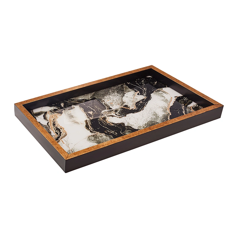 Karaca Home Moroccan Marble Tepsi 40x25 cm görseli 3