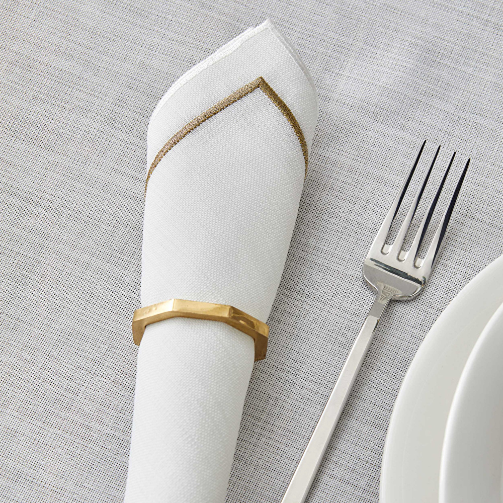 Karaca Home Linen Gold 13 Parça Masa Örtüsü Seti  görseli 3