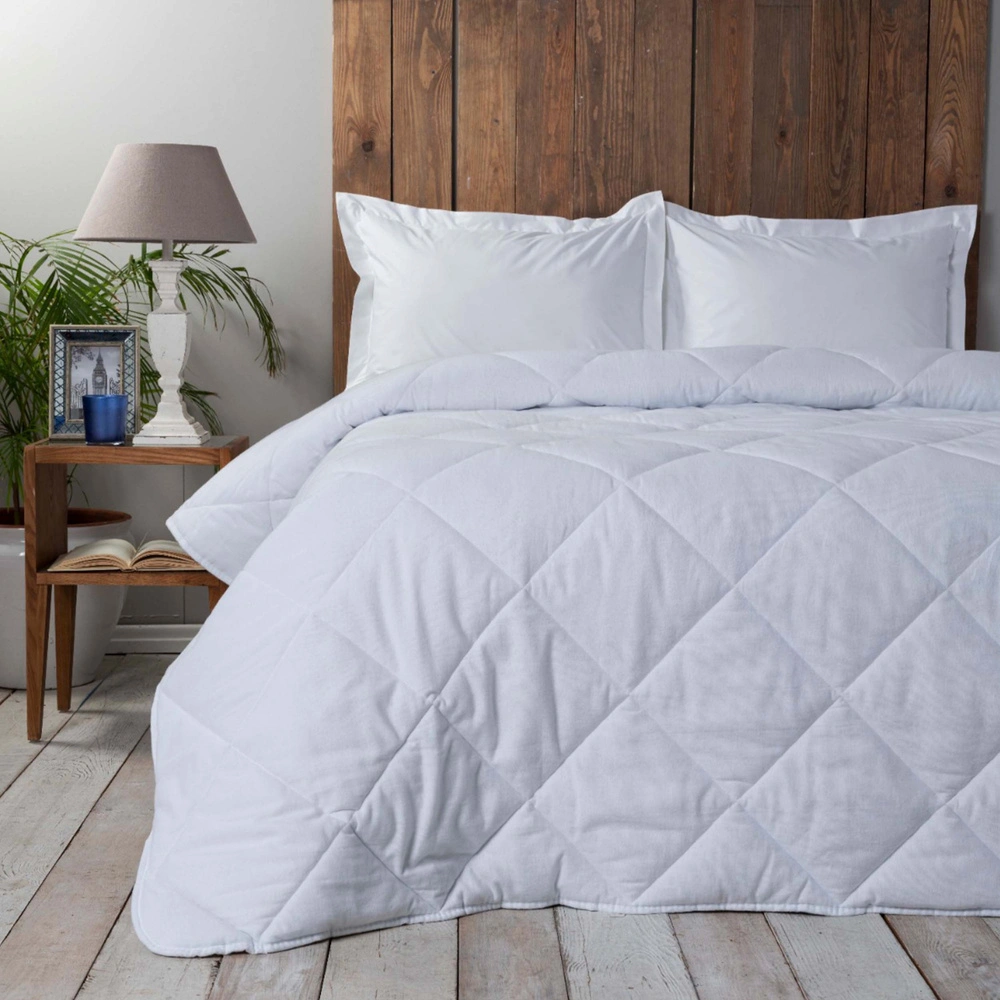 Karaca Home Pofi Pamuk Flanel Çift Kişilik Yorgan 195x215 cm görseli 1