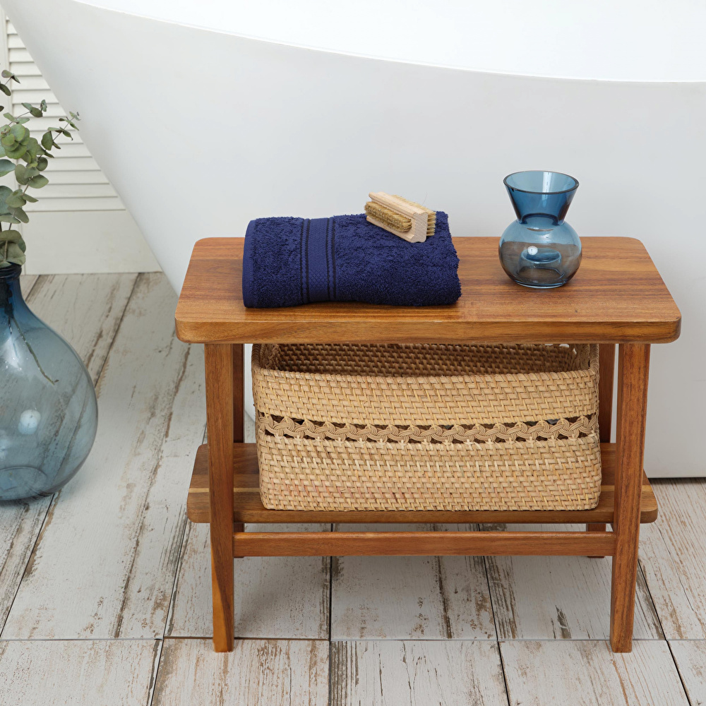 Karaca Home Daily Soft %100 Pamuk Yüz Havlusu 50x90 cm Lacivert  görseli 1