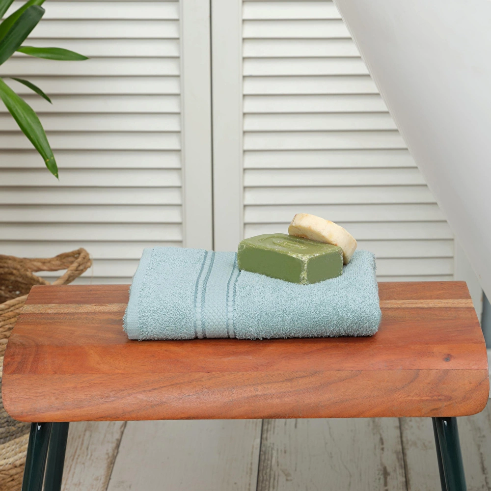 Karaca Home Daily Soft %100 Pamuk Yüz Havlusu 50x90 cm Petrol  görseli 1