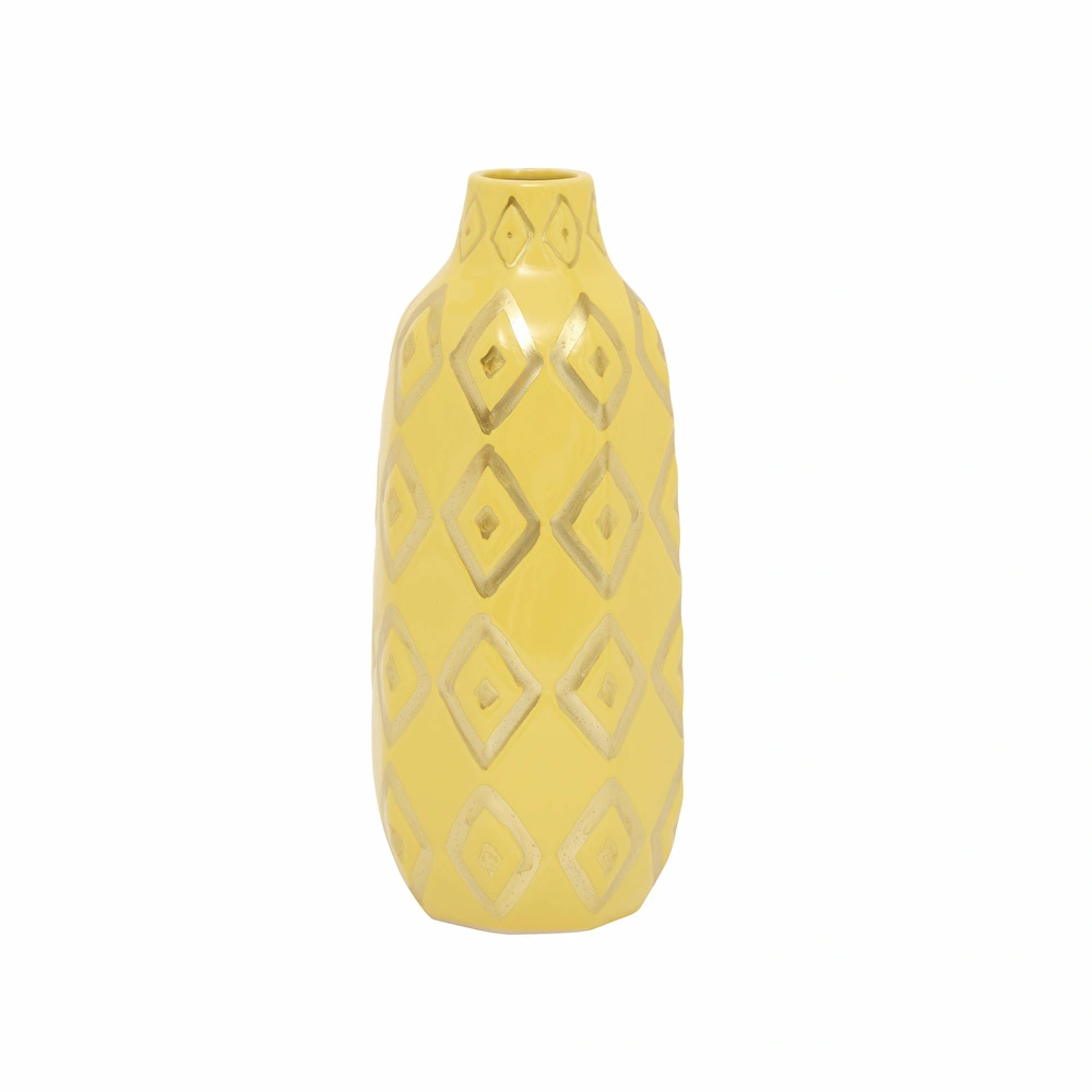 Karaca Home Joyful Sarı Vazo görseli 1