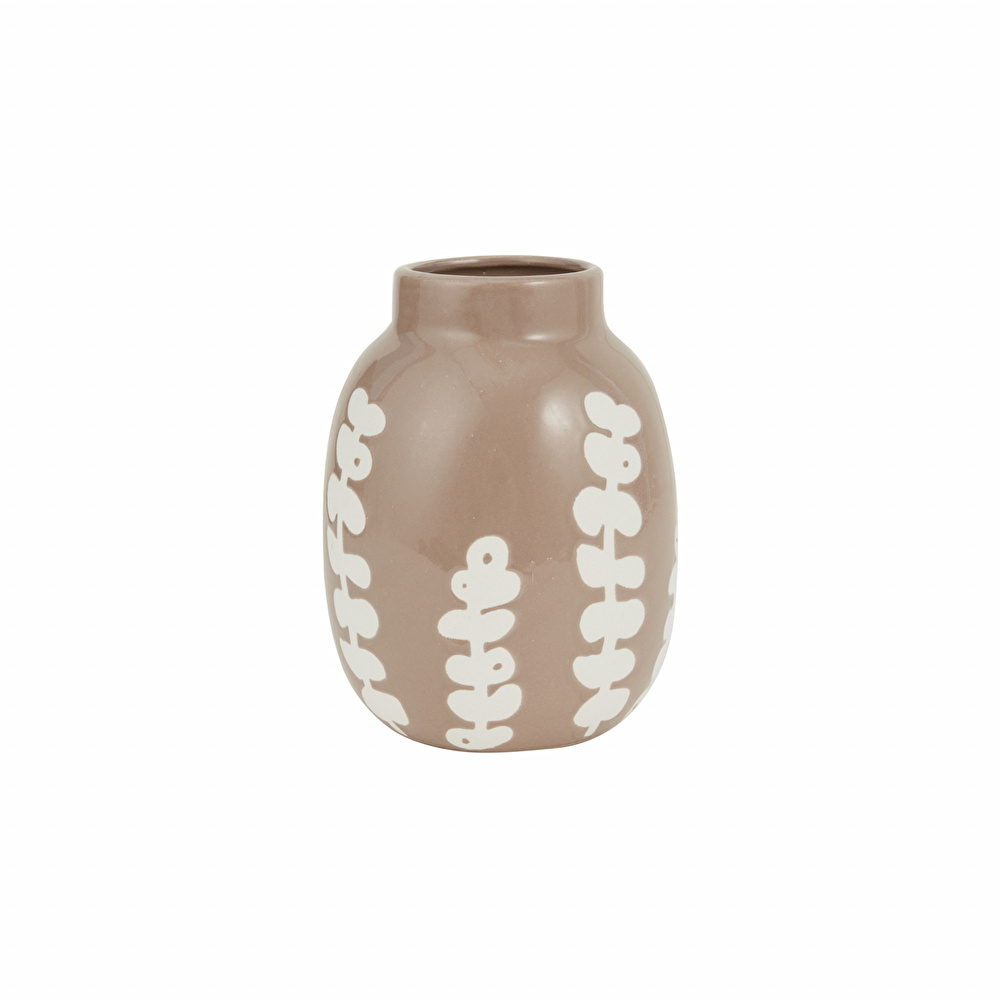 Karaca Home Romance Naturel Vazo 19 cm görseli 1