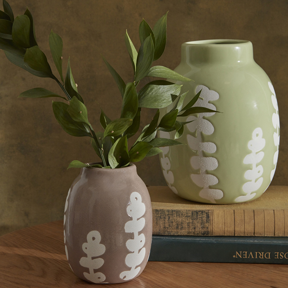 Karaca Home Romance Natural Vazo 12 cm görseli 4