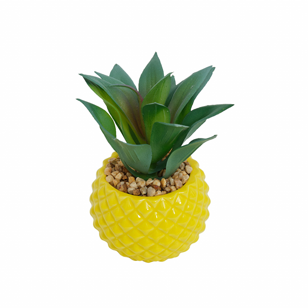 Karaca Home Ananas Saksılı Yapay Sukulent  görseli 3