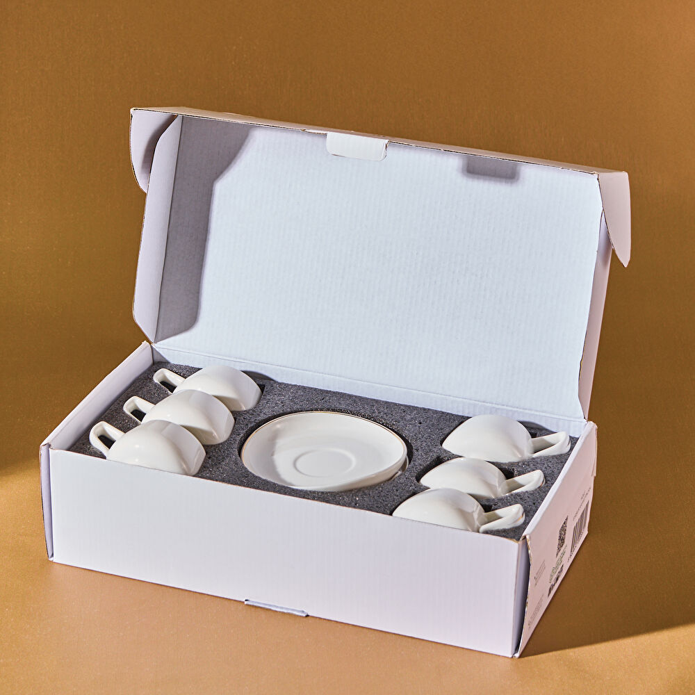 Karaca Streamline Hole 6 Kişilik Kahve Fincan Takımı 80 ml thumbnail 5