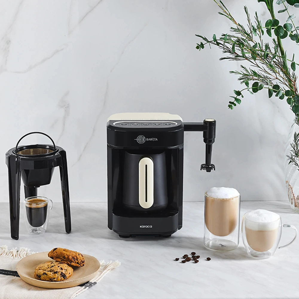 Karaca Hatır Barista Latte ve Türk Kahve Makinesi Soft Cream görseli 1