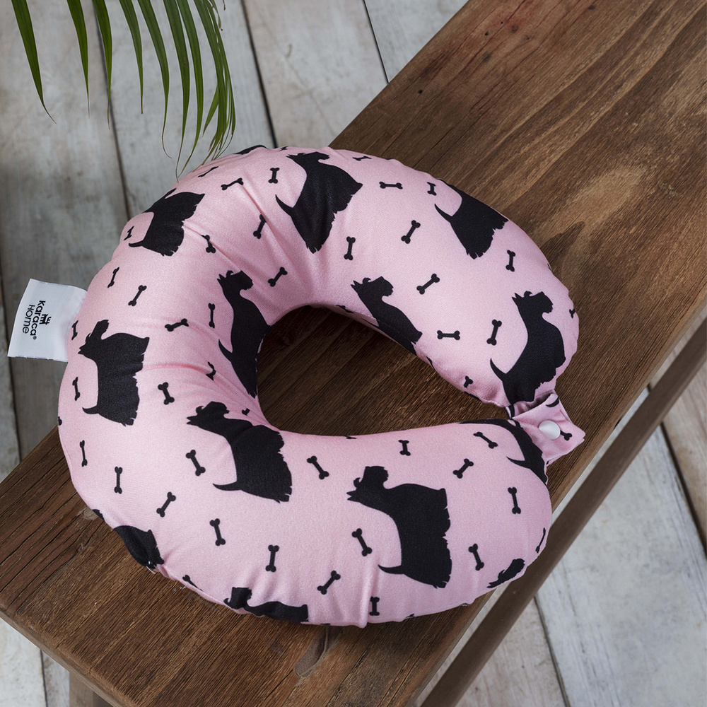 Karaca Home Visco Comfy Pink Boyunluk Yastık görseli 1