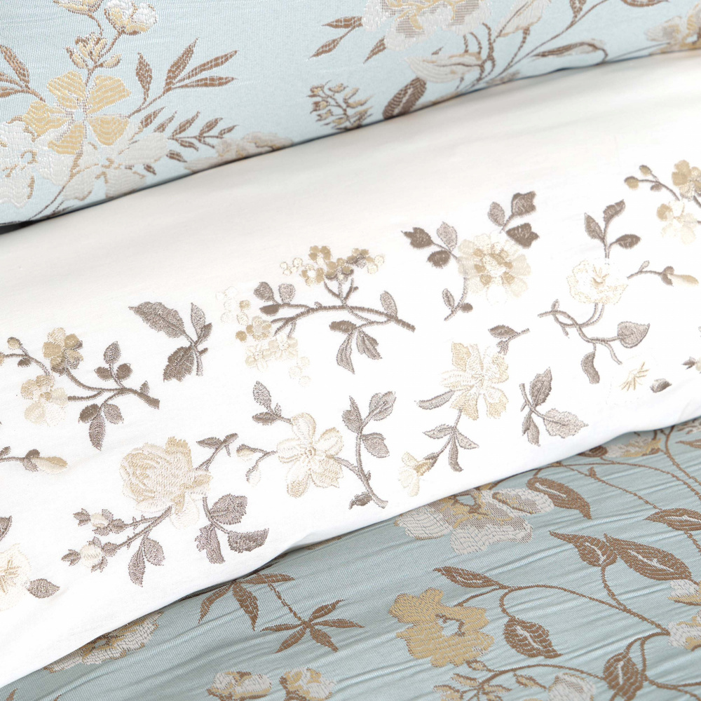 Karaca Home Flora Mavi 8 Parça Çeyiz Seti  görseli 5