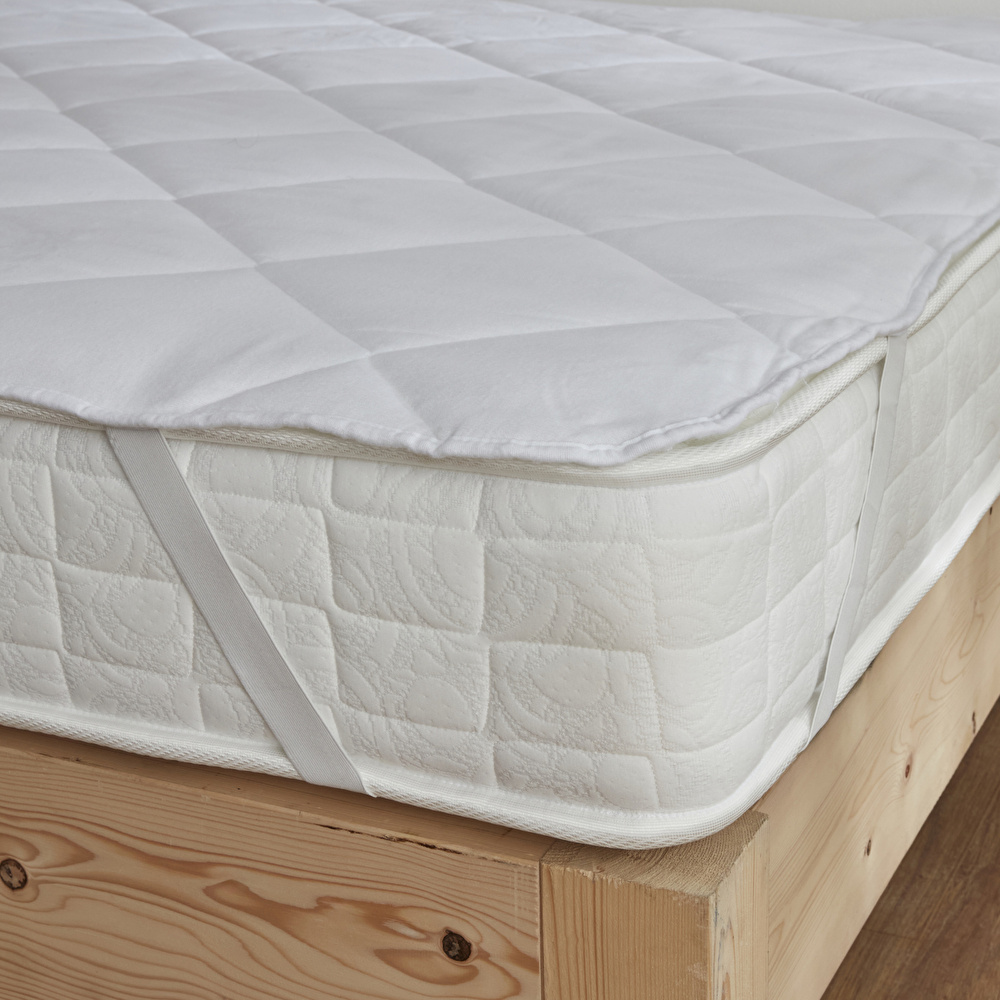 Karaca Home Comfy Pamuk Flanel Çif Kişillik Sıvı Geçirmez Uyku Pedi görseli 1
