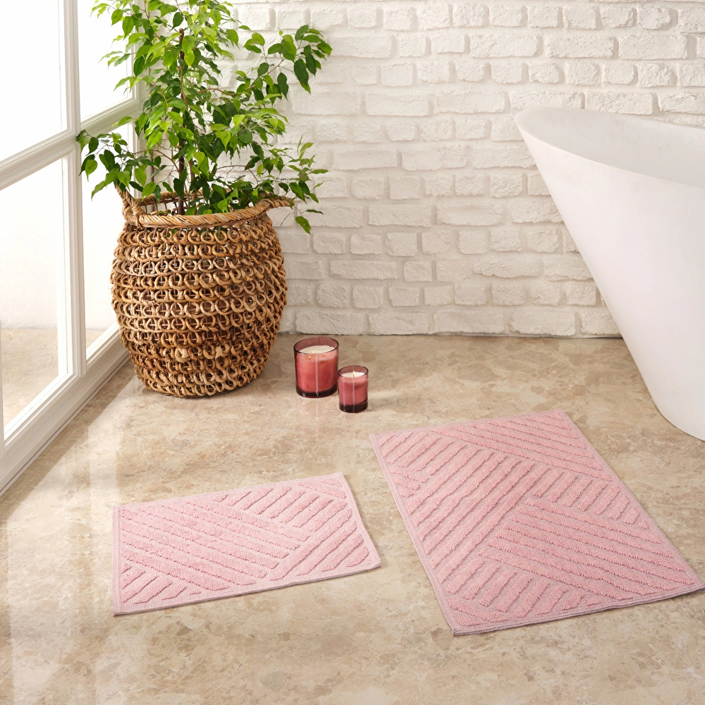 Karaca Home Kelly Line Pudra Paspas Set görseli 1