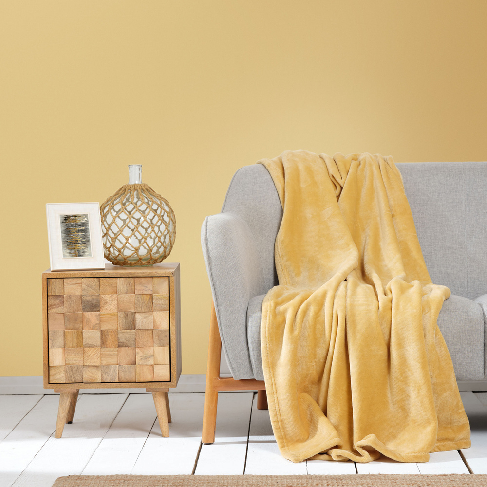 Karaca Home Fiona Hardal Wellsoft Tv Battaniyesi görseli 1