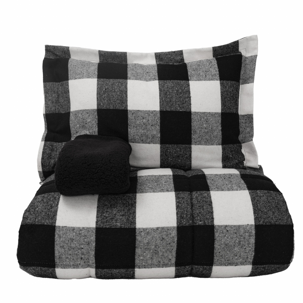 Karaca Home Mountain Siyah-Beyaz Tek Kişilik Cozy Comfort görseli 2