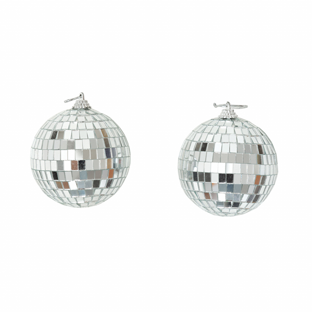 Karaca Home New Year Yılbaşı Ball 2 Parça Ağaç Süsü Seti görseli 2