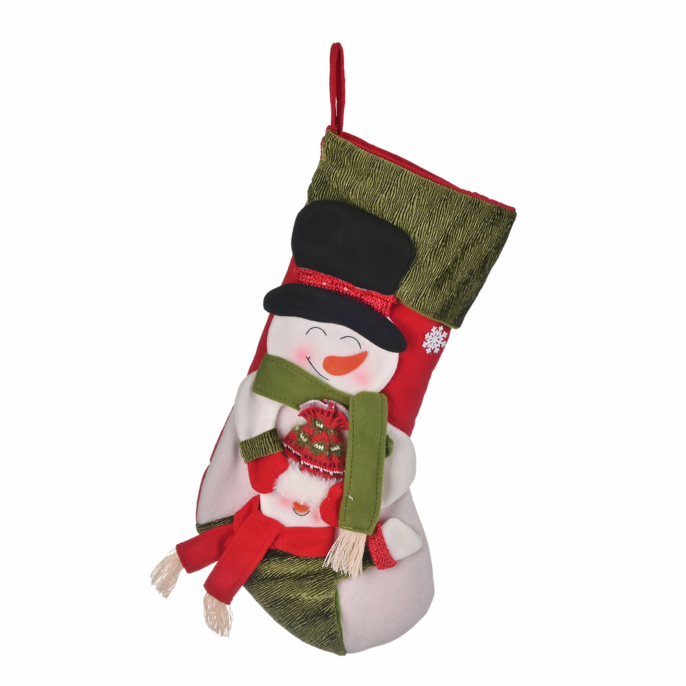 Karaca Home New Year Yılbaşı Snowman Yılbaşı Hediye Çorabı 47 cm görseli 3