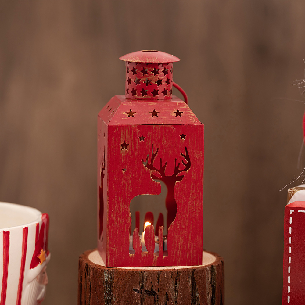 Karaca Home Deer Led Işıklı Fener görseli 3